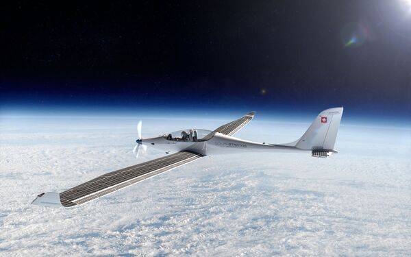 Уникальный двухместный самолет на солнечных батареях SolarStratos, 2016 Уникальный двухместный самолет на солнечных батареях SolarStratos, 2016