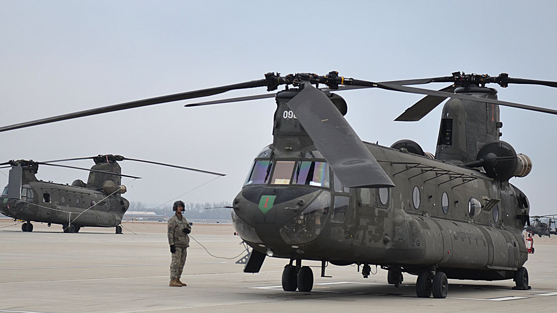 Вертолет Chinook ВВС США - РИА Новости, 1920, 11.05.2023