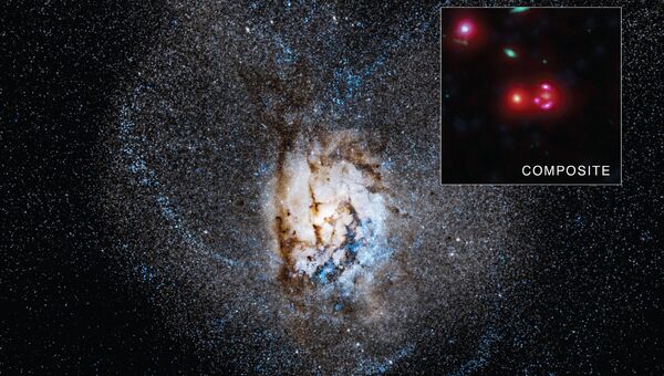 Галактика в созвездии Кита, где каждый год рождаются тысячи звезд