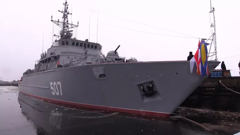 Церемония передачи корабля противоминной обороны Александр Обухов ВМФ РФ Церемония передачи корабля противоминной обороны Александр Обухов ВМФ РФ