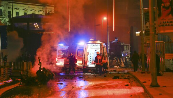 Взрыв в стамбульском районе Бешикташ
