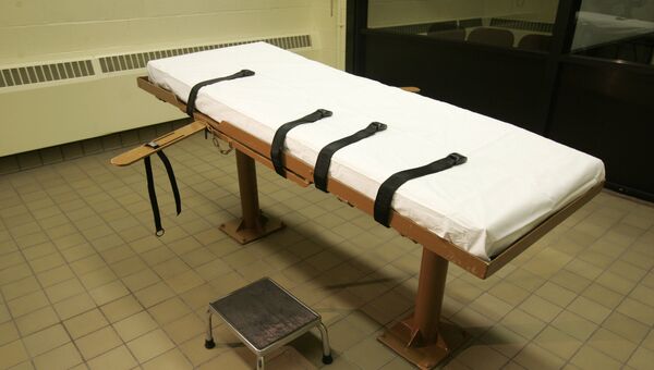 Комната, где приводится в исполнение смертный приговор, США. Архивное фото