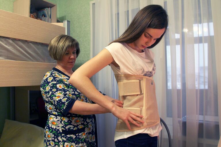 Алине необходим ортопедический корсет, изготовленный по индивидуальным меркам Алине необходим ортопедический корсет, изготовленный по индивидуальным меркам