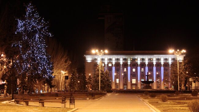 Административное здание в Донецке. Архивное фото