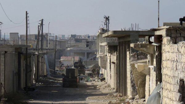 Ситуация в восточном Алеппо. Архивное фото