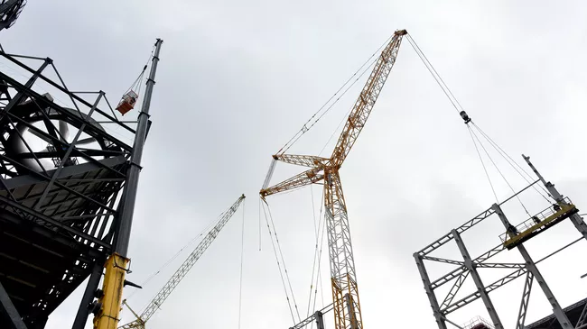 Строительство Симферопольской ПГУ-ТЭС