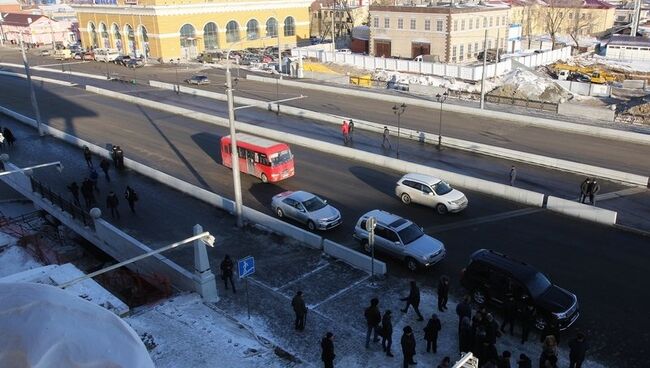 Мост через реку Барнаулку