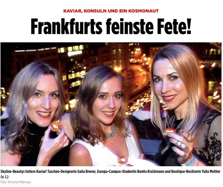 Фрагмент статьи на сайте немецкой газеты Bild 