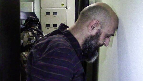 Задержанный член диверсионно-террористической группы, обезвреженной ФСБ РФ в Москве