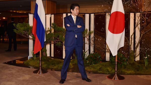 Премьер-министр Японии Синдзо Абэ. 15 декабря 2016