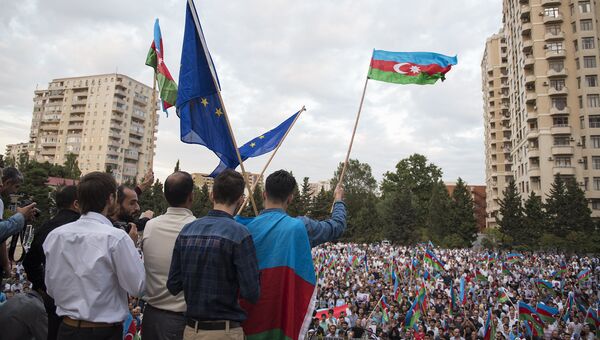 Митинг оппозиции в Баку. Архивное фото