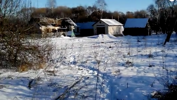 На месте поджога и стрельбы в поселке Ольша Смоленской области