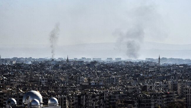 Ситуация в Алеппо. Архивное фото