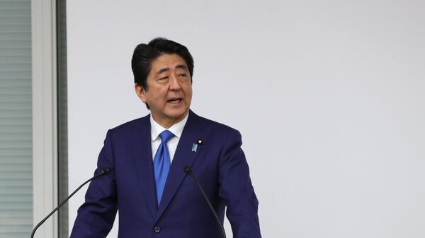 Премьер-министр Японии Синдзо Абэ 