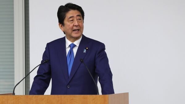 Премьер-министр Японии Синдзо Абэ 
