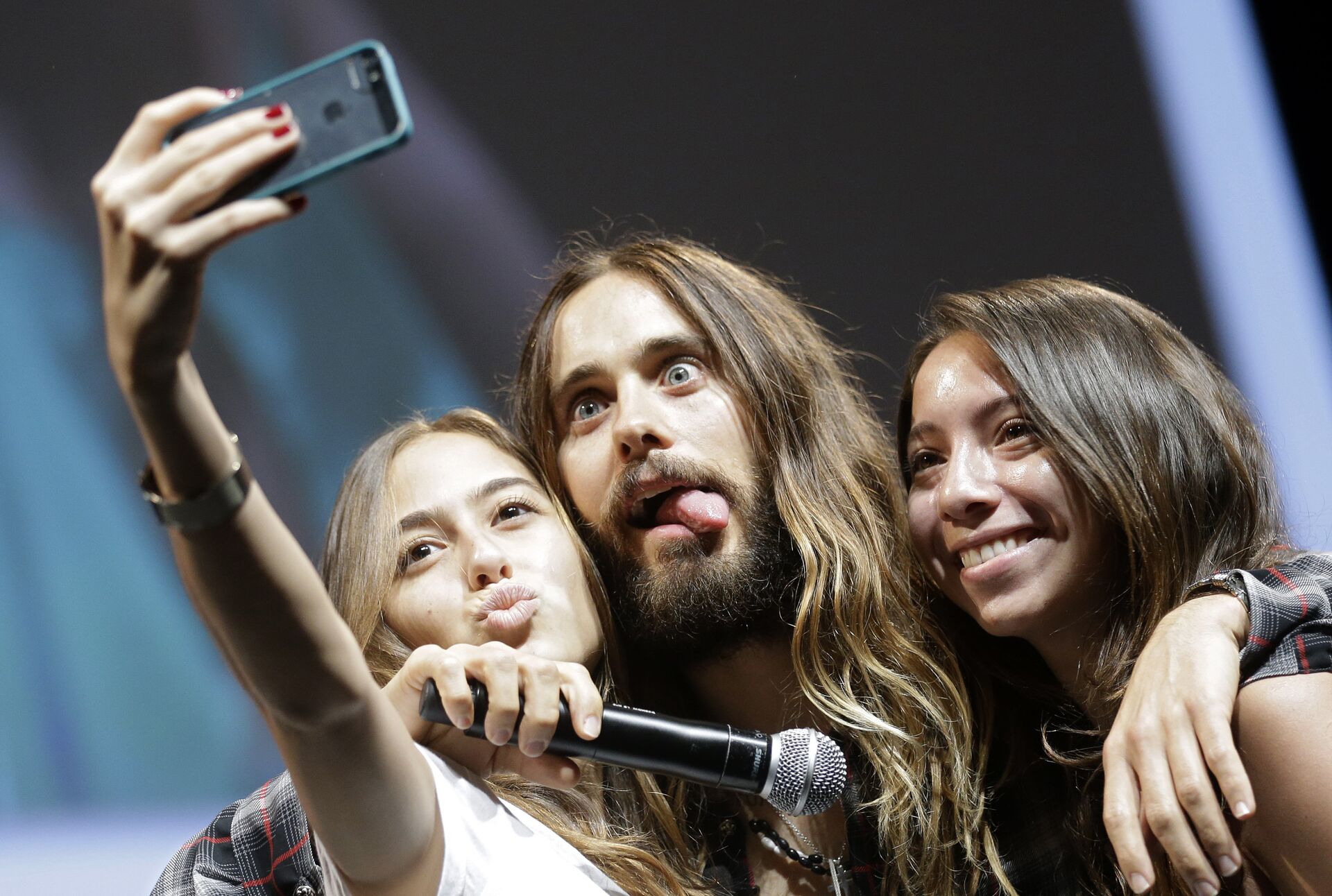 Джаред Лето во время фестиваля Cannes Lions, 2014 Джаред Лето во время фестиваля Cannes Lions, 2014 - РИА Новости, 1920, 27.10.2025