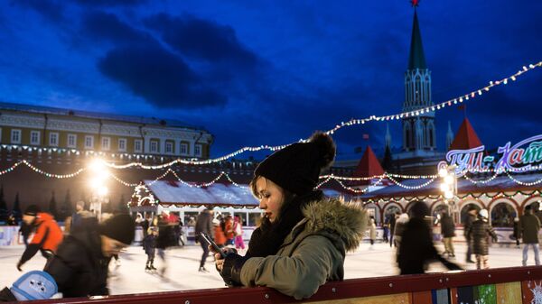 ГУМ-Каток на Красной площади в Москве. Архивное фото