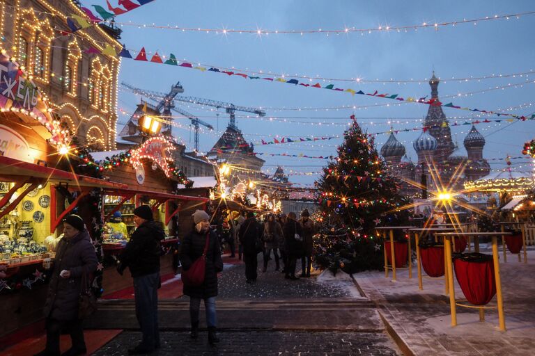 ГУМ-Ярмарка на Красной площади в Москве