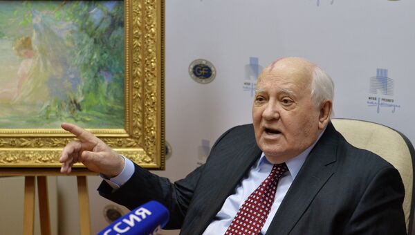 Бывший президент СССР Михаил Горбачев. Архивное фото