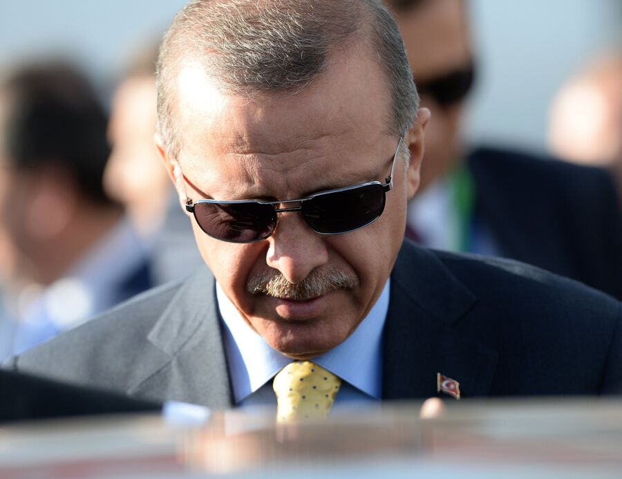 Премьер-министр Турции Реджеп Тайип Эрдоган на саммите Группы двадцати. 2013 год 