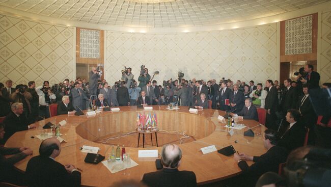 Подписание Протокола о создании СНГ, 19 декабря 1991 года