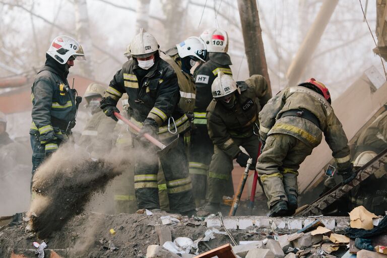 Последствия взрыва газа в жилом доме в Иваново