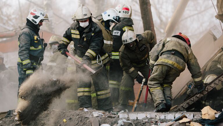 Последствия взрыва газа в жилом доме в Иваново