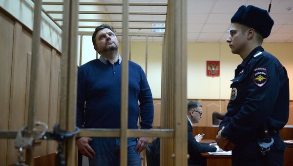 Экс-губернатор Кировской области Никита Белых в Басманном суде. Архивное фото