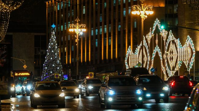 Предновогодняя Москва