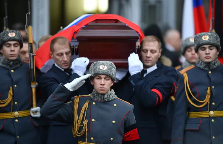 Церемония прощания с послом России в Турции Андреем Карловым Церемония прощания с послом России в Турции Андреем Карловым