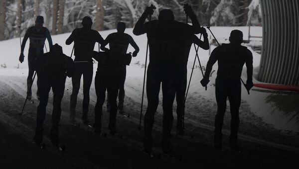 Лыжные гонки. Архивное фото