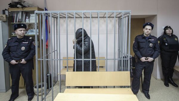 Арест участников запрещенной на территории РФ экстремистской организации Таблиги Джамаат в Мещанском суде. 23 декабря 2016