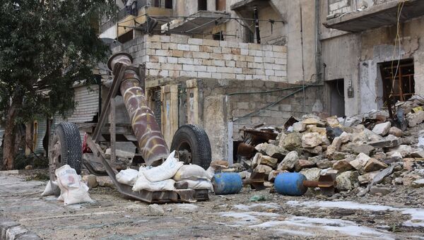 Алеппо после его освобождения от террористов. Архивное фото
