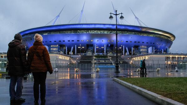 Стадион Зенит-Арена в Санкт-Петербурге. Архивное фото