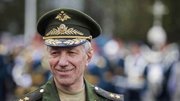 Главный военный дирижер вооруженных сил РФ Валерий Халилов. Архивное фото