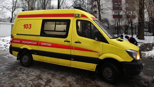 Автомобиль скорой помощи в Москве. Архивное фото