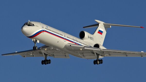 Самолет Ту-154. Архивное фото