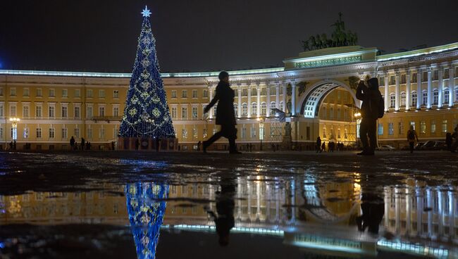 Предновогодний Санкт-Петербург