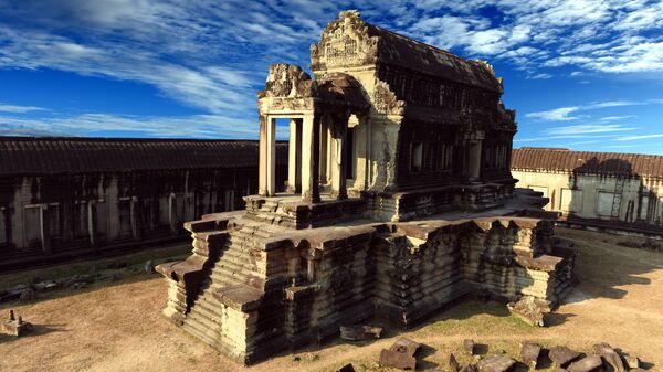 Часть храма Ангкор-Ват, Камбоджа
