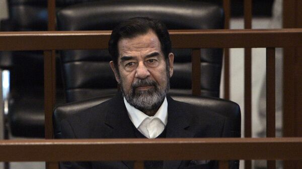 Трибунал над бывшим иракским президентом Саддамом Хусейном 
