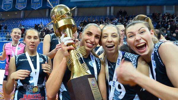 Волейболистки команды казанского Динамо выиграли Кубок России