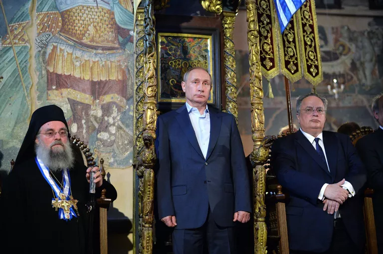 Визит президента РФ В. Путина в Грецию Визит президента РФ В. Путина в Грецию