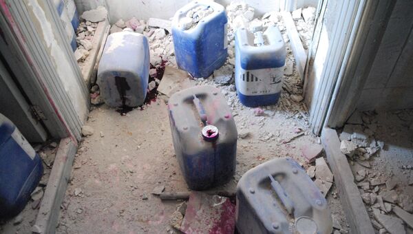 Химическое оружие в Сирии. Архивное фото