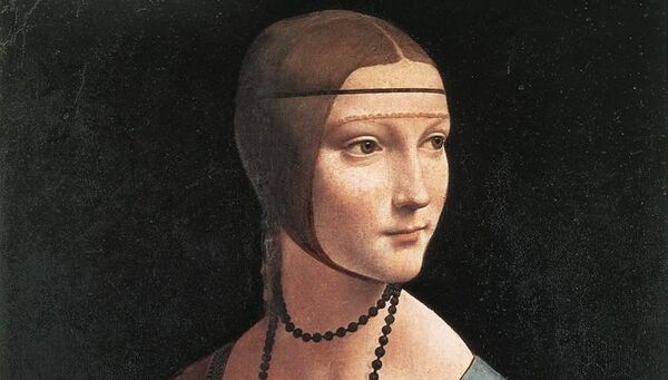 Леонардо да Винчи, Дама с горностаем. Архивное фото