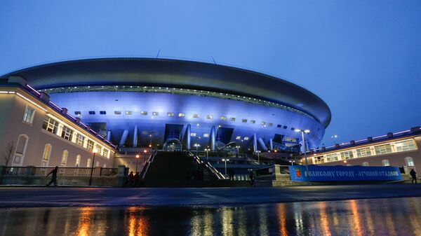 Стадион Зенит-Арена в Санкт-Петербурге. Архивное фото