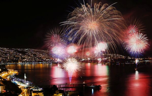 Празднование Нового года в Чили