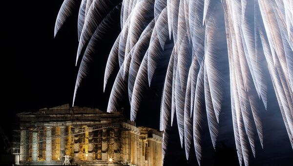 Празднование Нового года в Греции