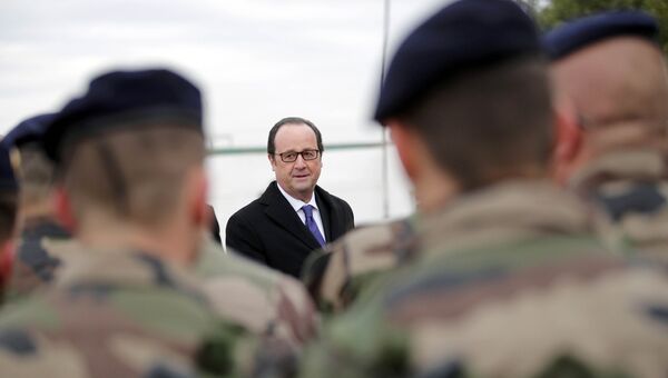Франсуа Олланд в Ираке