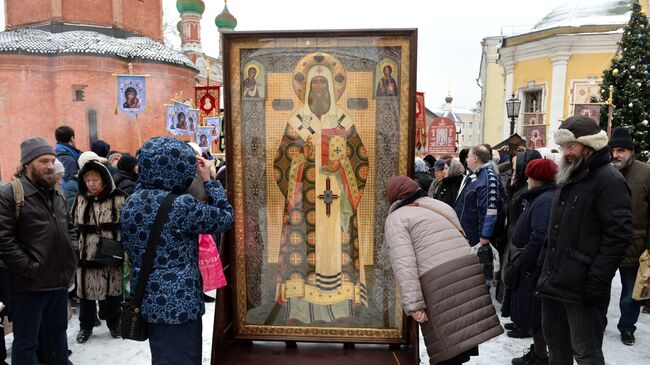 Крестный ход памяти святителя Петра в Москве