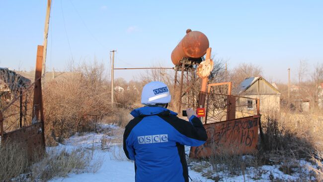 ОБСЕ в Донбассе. Архивное фото